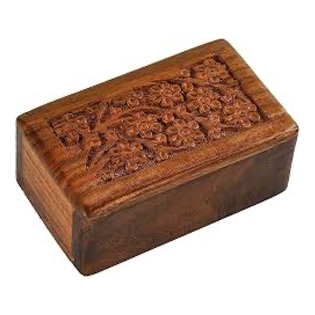 Wooden Ash Box