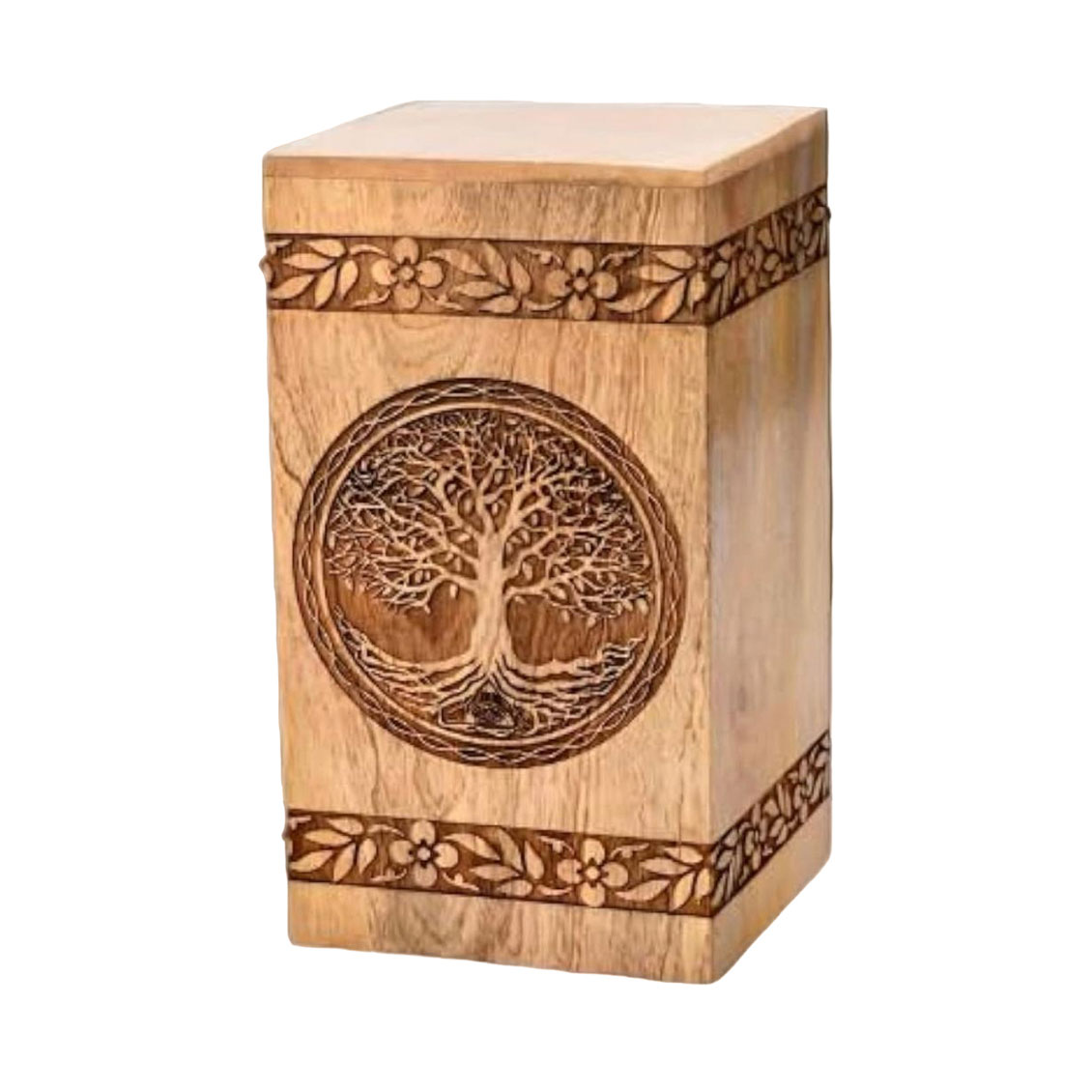 Wooden Ash Box